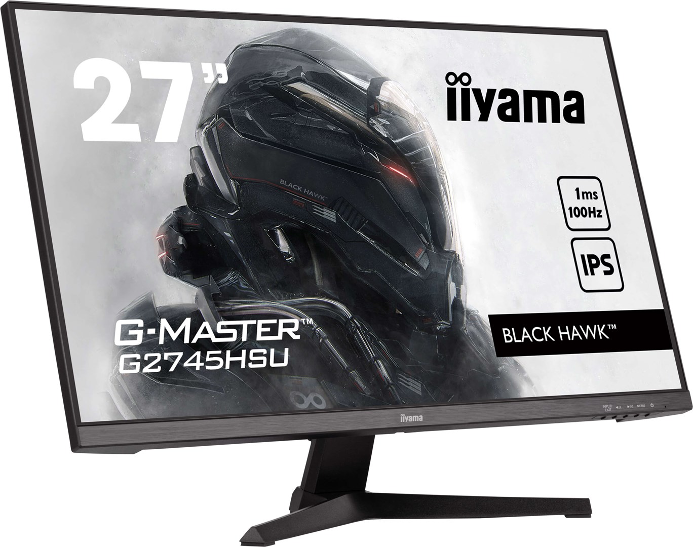 Monitor gaming Iiyama G-MASTER G2745HSU-B2, 27", Full HD, 100Hz, i zi