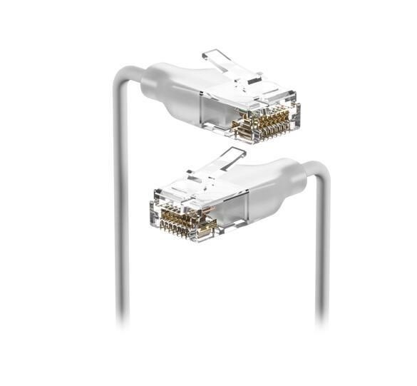 Kabllo rrjeti Ubiquiti UACC Cable Patch EL, 5m, nano thin, e bardhë