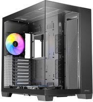 Kasa PC gaming Antec C8 ARGB Full Tower, xham i temperuar, ATX EATX, e zezë