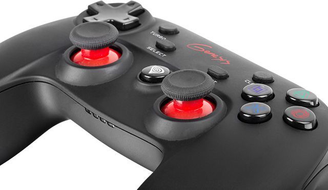 Kontroller Gamepad Genesis PV65, i zi