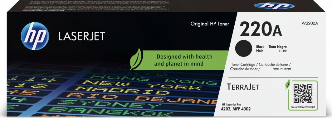 Toner HP 220A LaserJet, origjinal, i zi