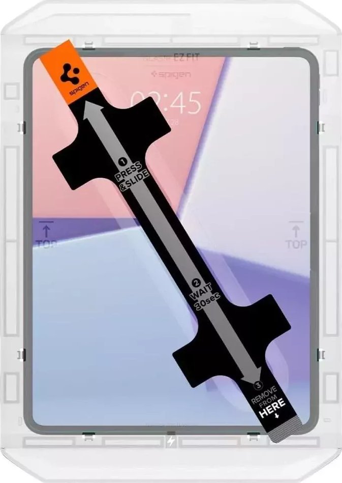 Mbrojtëse ekrani xham i kalitur Spigen GlasTR EZ Fit, për iPad Pro 13" M4 2024, 9H, transparente