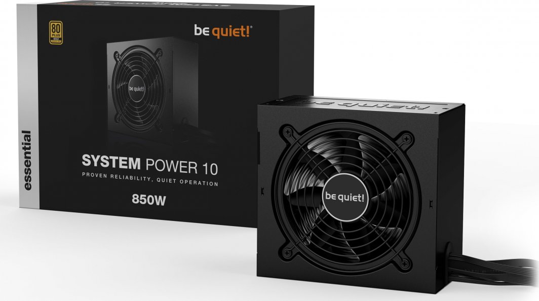 [OUTLET] Burim energjie be quiet! System Power 10, 850W