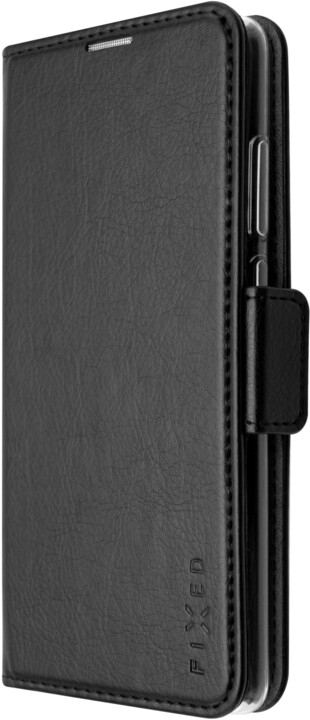 Mbështjellëse me kapak FIXED Opus New Edition për iPhone 12 (5.4 "), e zezë