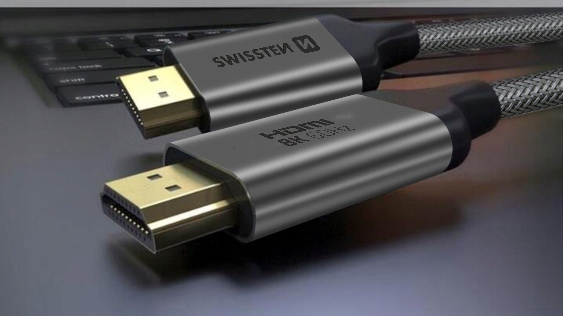 Kabllo HDMI Swissten HDMI në HDMI, 8K 60Hz, 2 m, e zezë