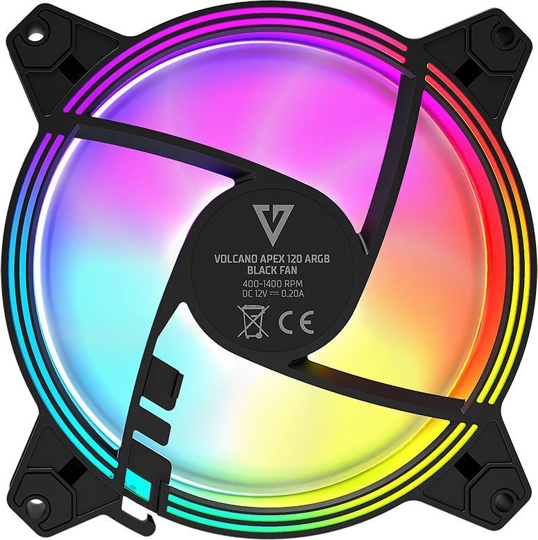 Ventilator ARGB 120mm, 3 pin, i zi 2