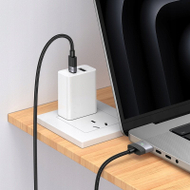 Kabllo karikimi Hoco U141, USB C në MagSafe 3, 140W, 1.8m, e zezë