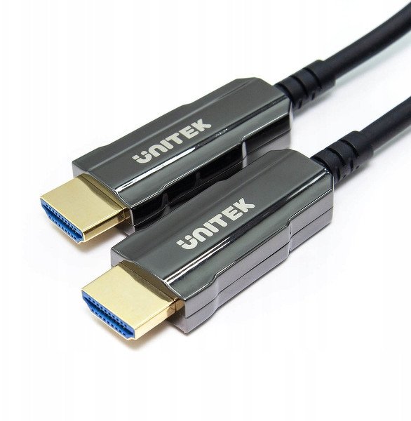 Kабел HDMI Unitek Optical 2.0 AOC, 12 m, 4K 60Hz, црна