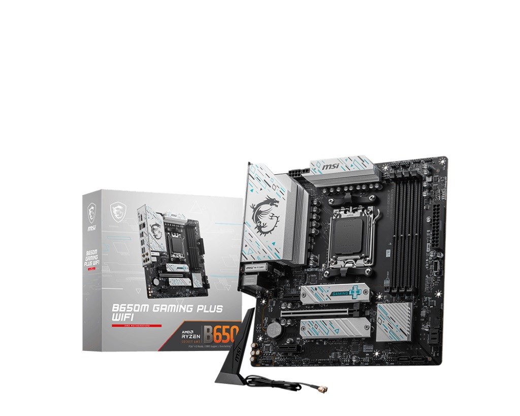 Pllakë amë MSI B650M Gaming PLUS WiFi AMD B650 Socket AM5 micro ATX