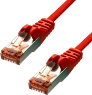Kabllo rrjeti ProXtend F UTP CAT6, 15m, RJ45, e kuqe