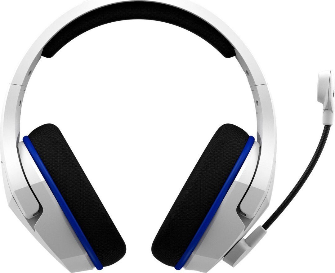 Kufje lojërash HyperX Cloud Stinger 2 Core, pa tela, 2.4 GHz, të bardha