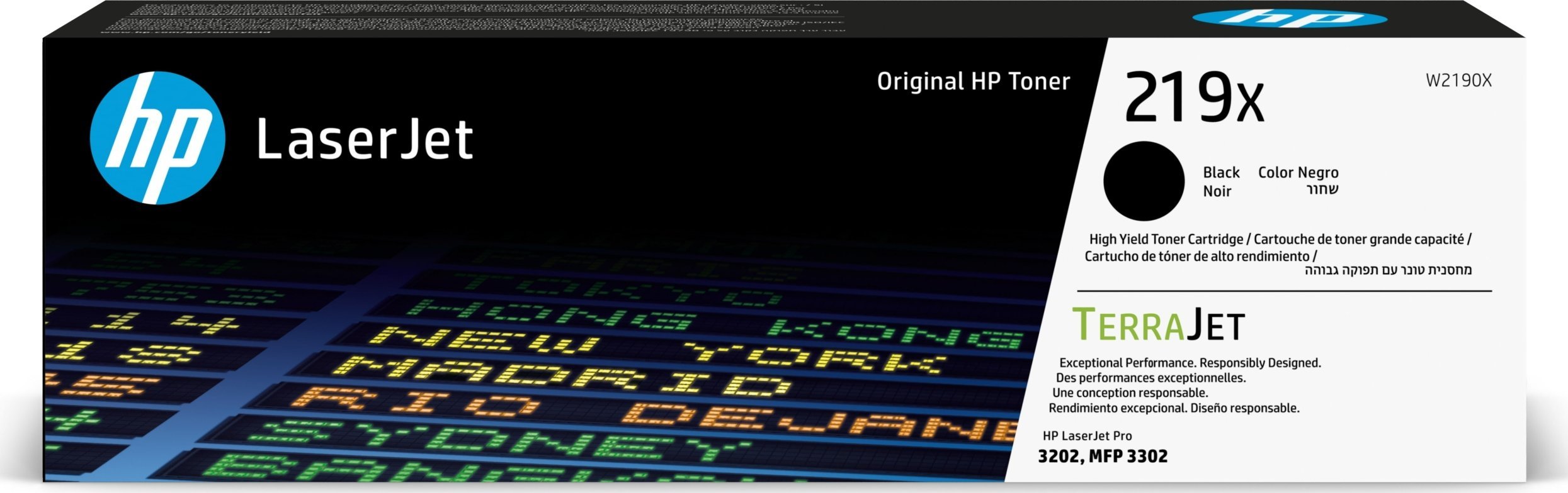 Toner HP 219X W2190X, origjinal, i zi