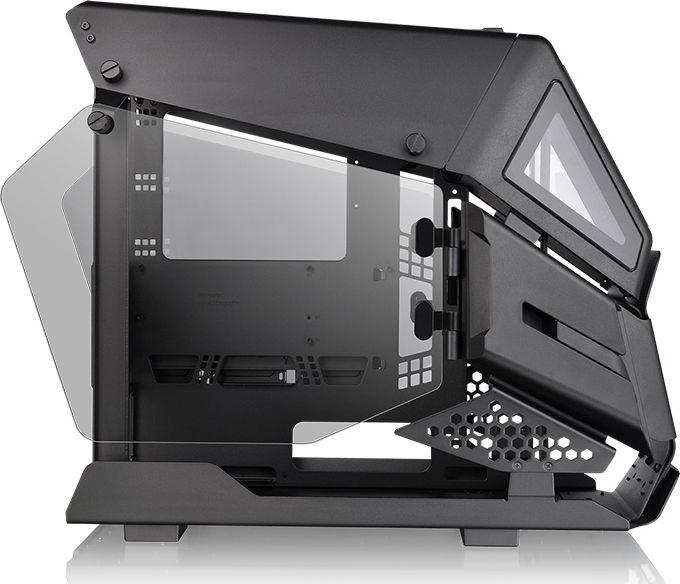 Kasë Thermaltake AH T200 Micro, e zezë, Mini Tower