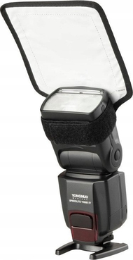 Difuzer flash Aurora Portaflex Quick Bounce, 13 x 17 cm, universal, i bardhë