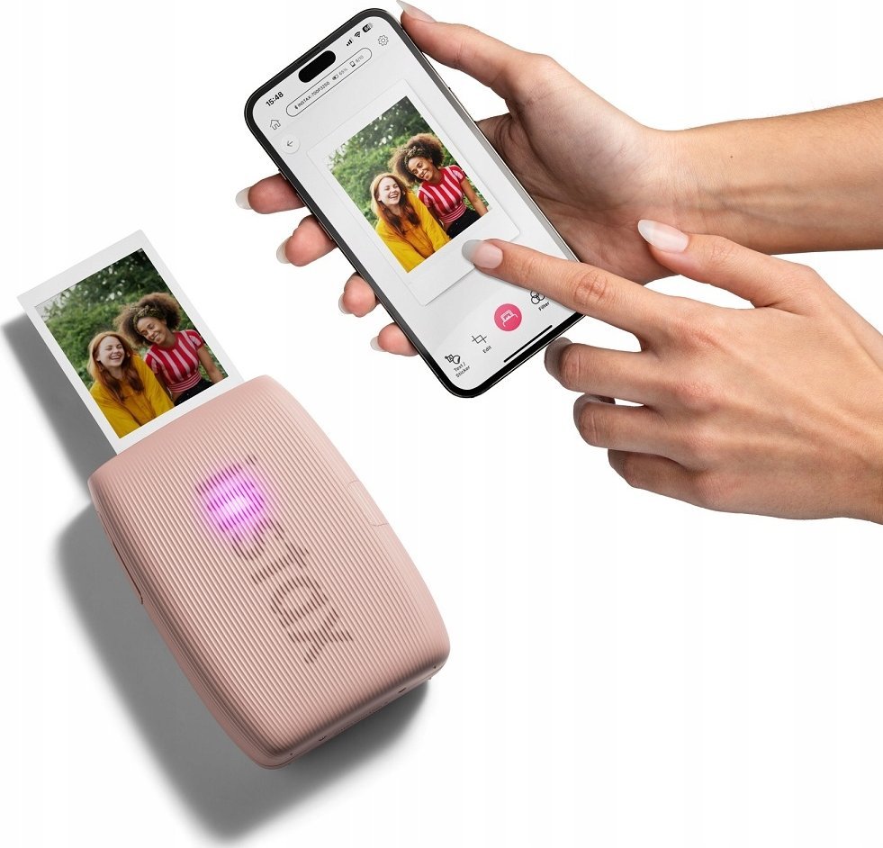 Printeri Fujifilm Instax Mini Link 3 EX D, Bluetooth, USB-C, rozë