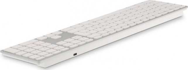 Tastierë LMP USB Keyboard 110 taste, me kabllo, 2x USB, gri
