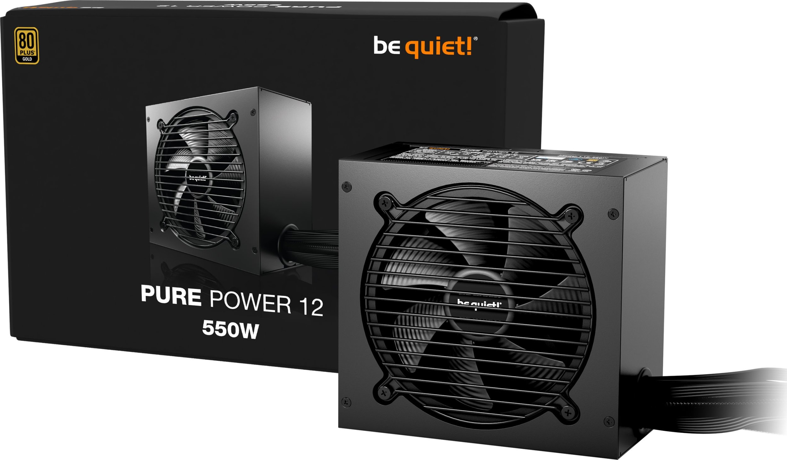 Furnizues energjie Be Quiet Pure Power 12, 550W, ATX 3.1, i zi