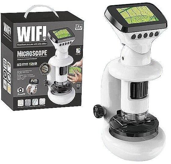 Mikroskop për fëmijë ADAR, lidhje WiFi, plastikë, shumëngjyrësh