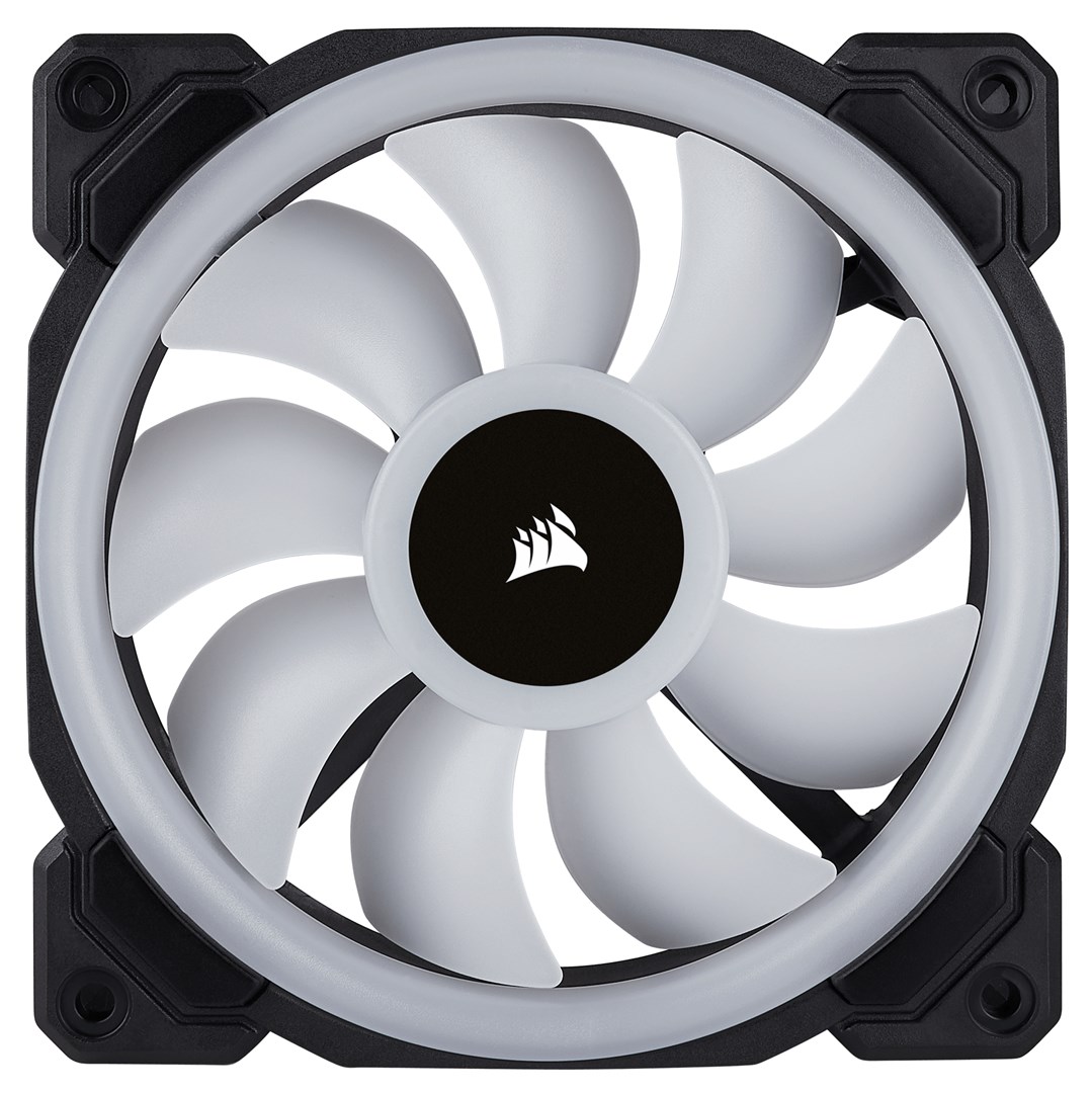 Ftohës Corsair LL120 RGB, 12 cm, i zi / i bardhë