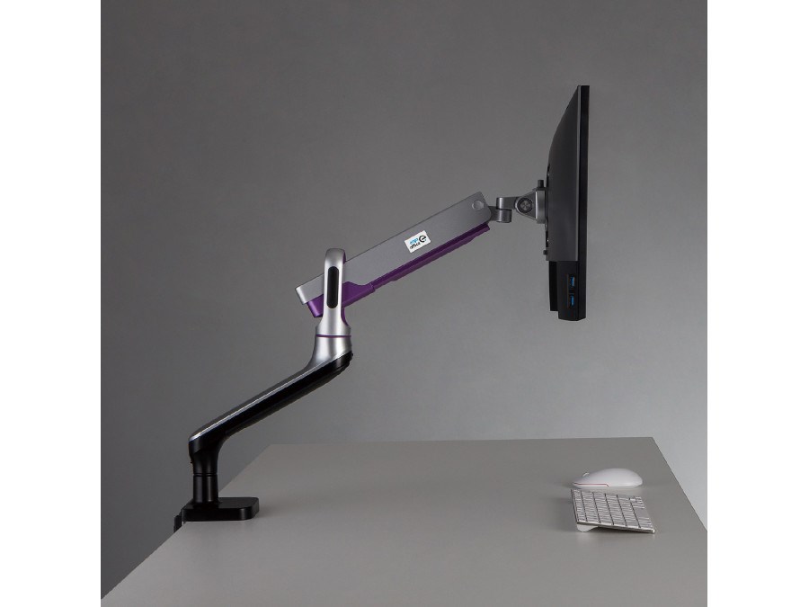 Mbajtëse tavoline për monitor Ergo Office ER-436, 17-32", e zezë