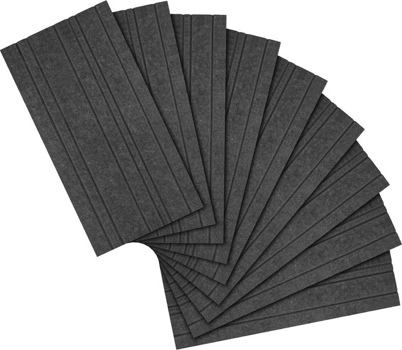 Panele akustike Streamplify Acoustic Panels, set 9 copë, 12mm, gri