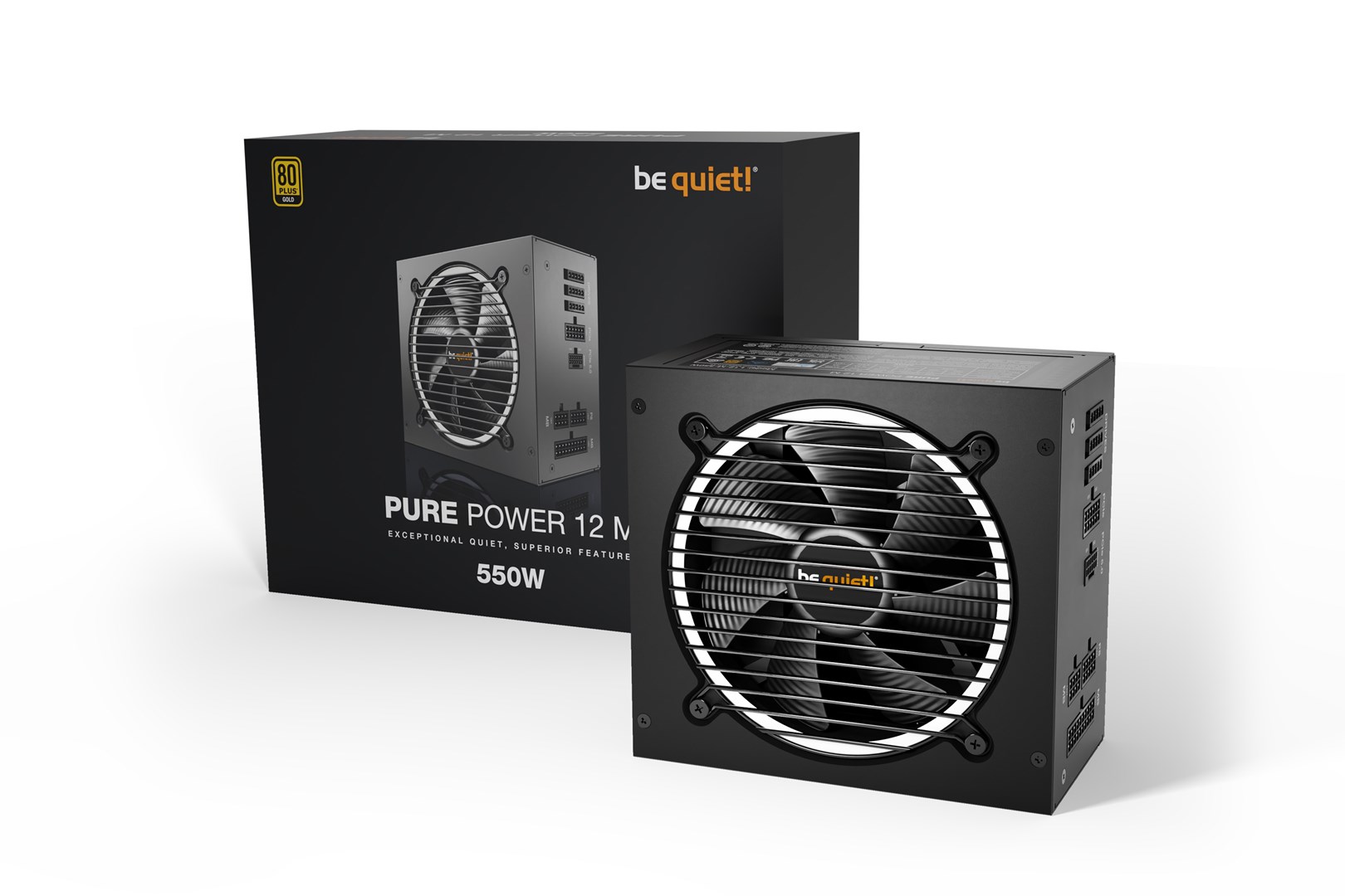 Burim energjie be quiet! Pure Power 12 M, 20+4 pin ATX, 550 W