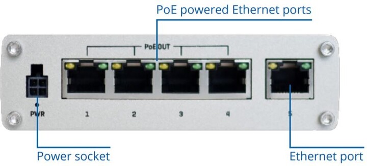 Switch Teltonika TSW100