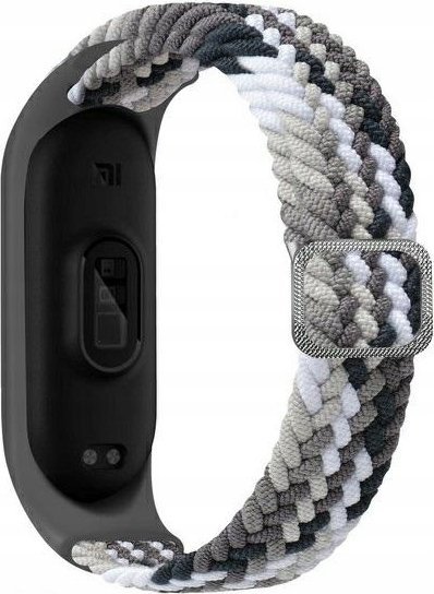 Rrip najloni Beline për Mi Band 9/8, i rregullueshëm, zi bardh