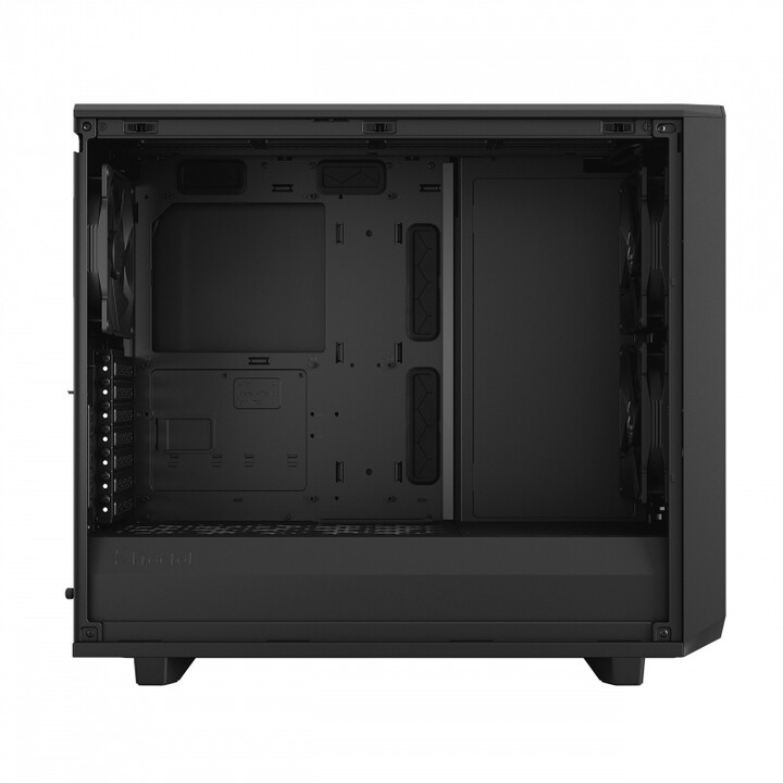 Fractal Design Meshify 2 Black TG Light Tint компјутерска кутија, со стаклен страничен панел, црна