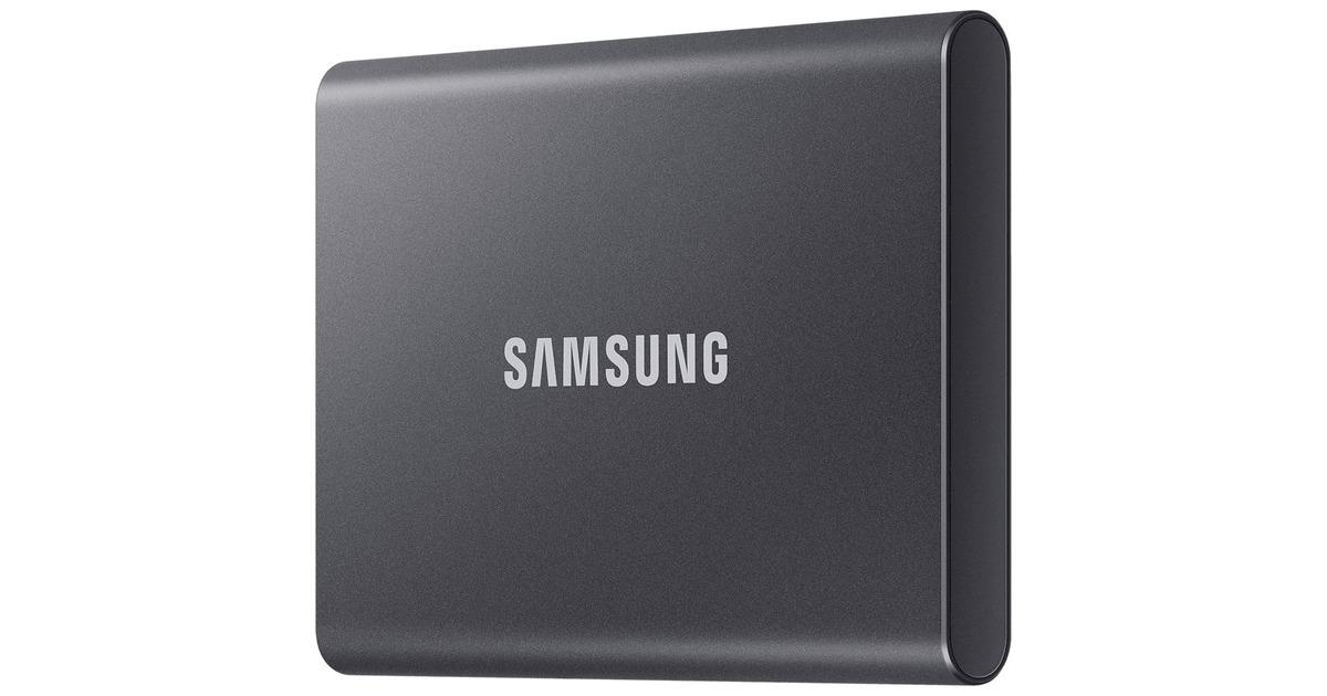 SSD portabël Samsung T7 MU-PC4T0T, 4TB, USB 3.2 Gen 2 Type C, gri titanium