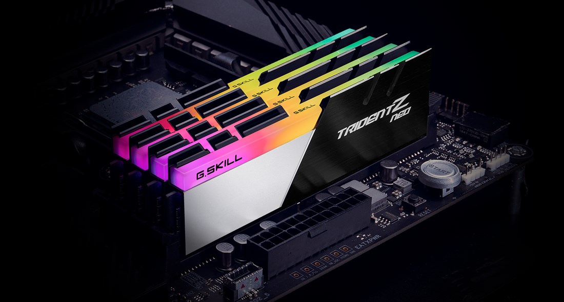 Memorie G.Skill Trident Z Neo DDR4, 64GB, 3200MHz, CL16, e zezë
