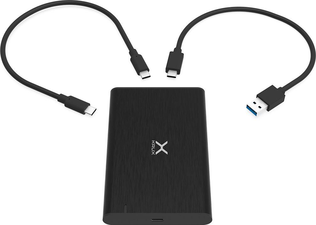 Disk Krux SSD USB-C, alumin