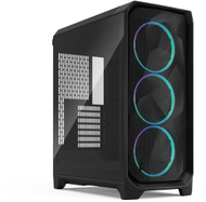 Kuti PC Fractal Design Meshify 3 RGB, mid tower, ATX mATX, xham i temperuar, e zezë