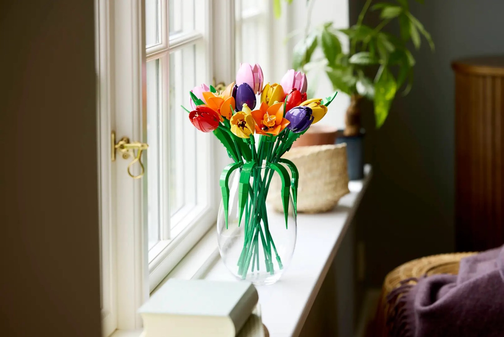 Set LEGO Tulip Bouquet 11501, buqetë dekorative, shumëngjyrëshe