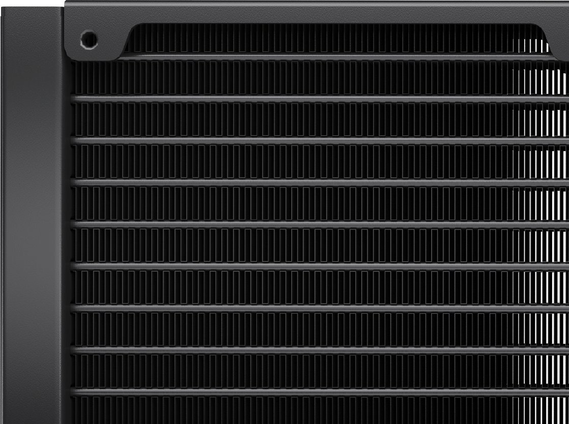 Ftohës uji CPU Cougar Poseidon GT 240, radiator 240mm, ARGB, i zi