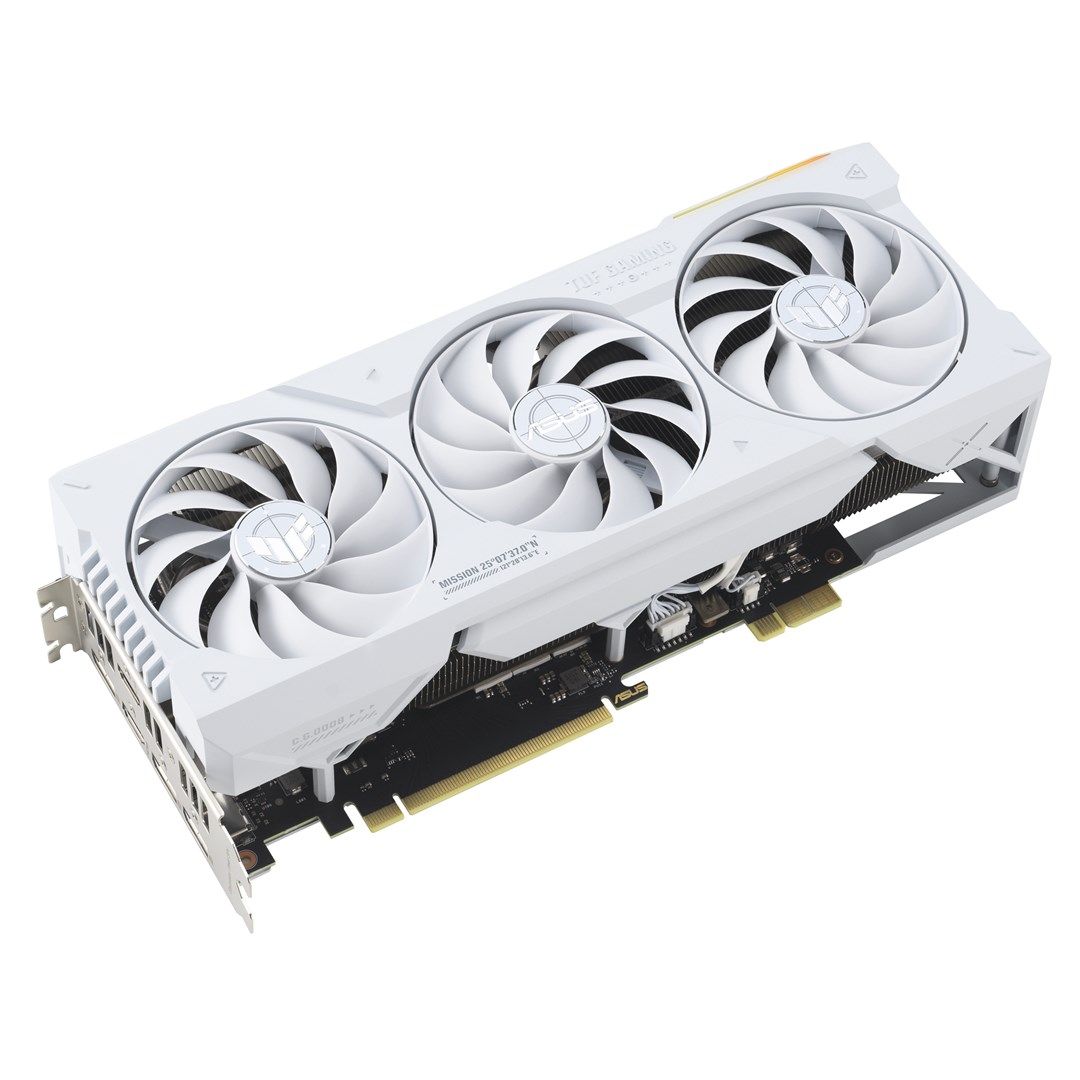 Kartelë grafike ASUS GeForce RTX 4070 Ti SUPER BTF TUF OC, 16GB, e bardhë