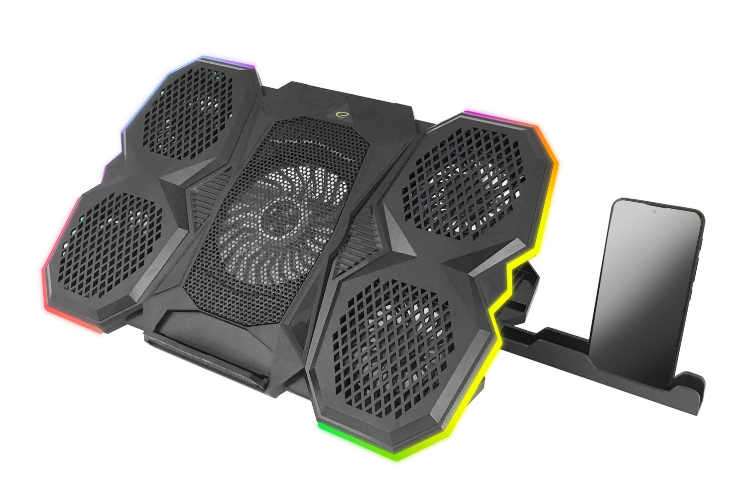 Mbajtëse ftohëse për laptop Esperanza Breva ECG107, 17", RGB