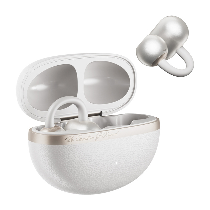 Kufje wireless QCY Crossky C50, open ear, Bluetooth, të bardha