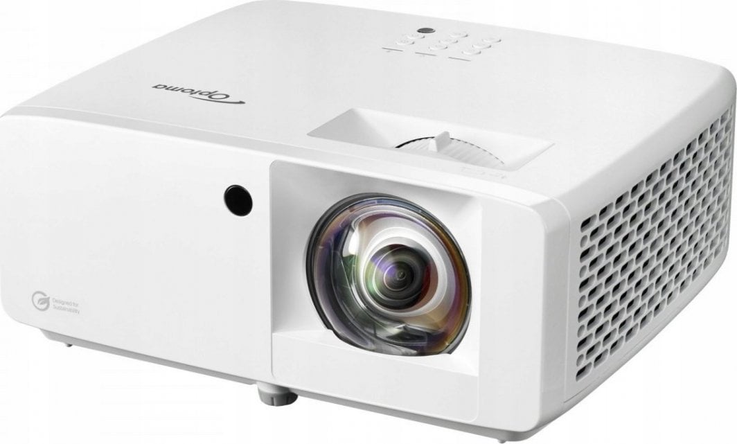Проектор Optoma UHZ35ST, 4K UHD, 3500 лумени, бел