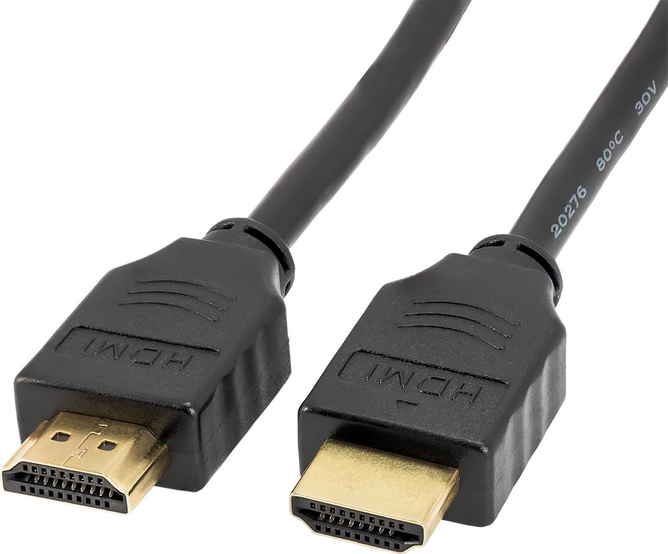 Kabllo HDMI Akyga AK-HD-05A, 0.5m, High Speed me Ethernet, e zezë
