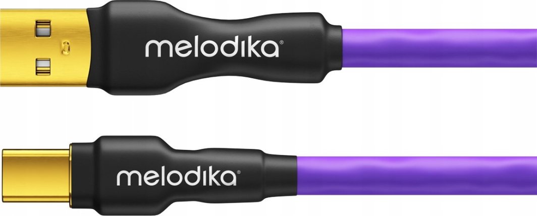 Kabllo USB Melodika MDUAC20, USB A në USB C, 2m, e zezë