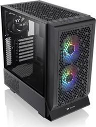 Kasë Thermaltake Ceres 330 TG ARGB, e zezë, Midi Tower