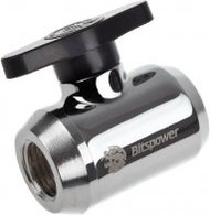 Valvul uji PC BitsPower BP-MVV-SL, 1/4", metal, argjendtë