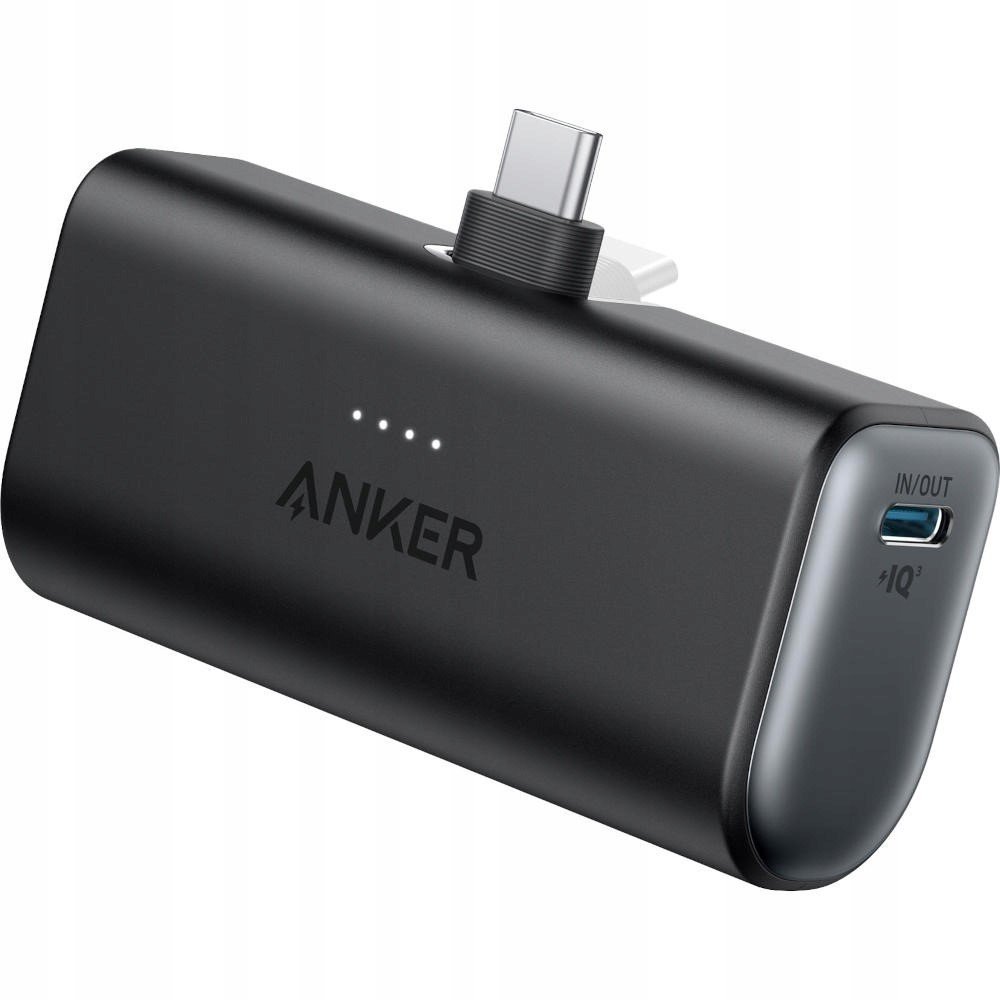 Powerbank Anker Nano, 5000mAh, 22.5W USB-C, i bardhë