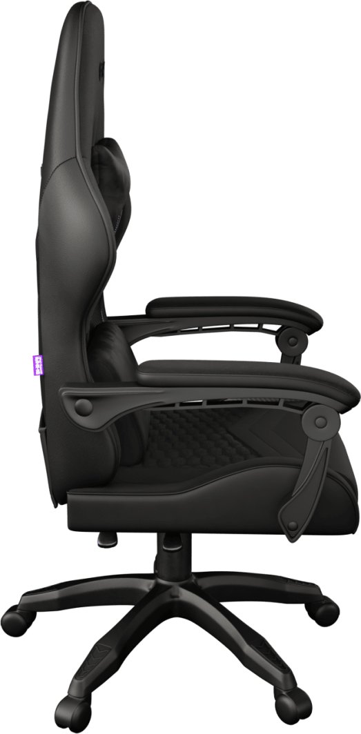 Karrige gaming Fury Shinai S4, ergonomike, me jastëkë veluri, e zezë