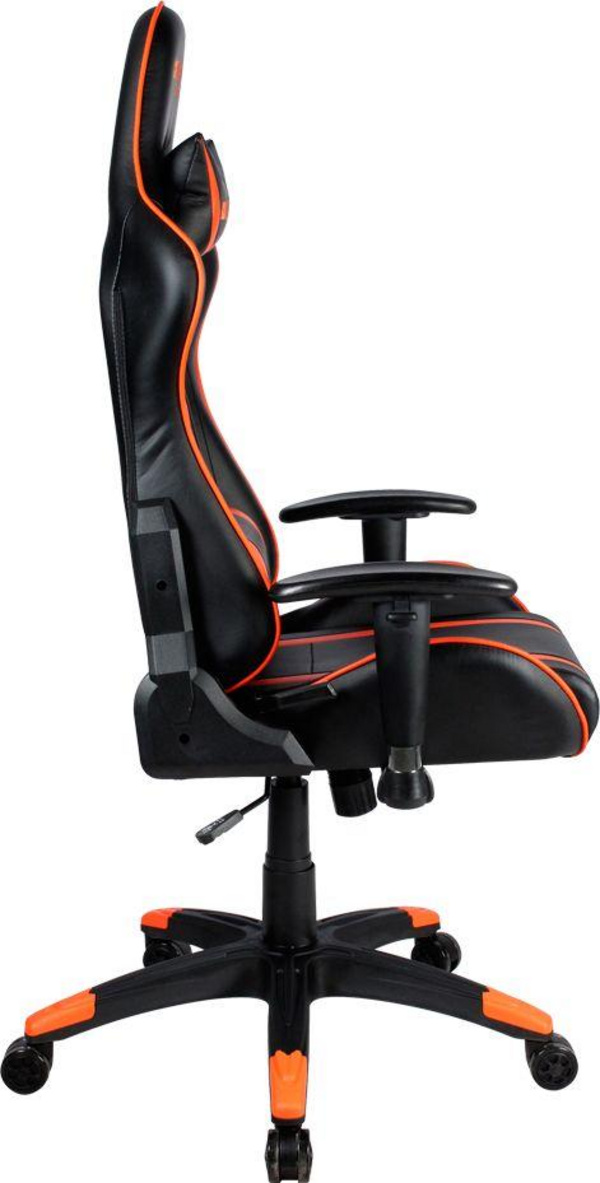 Karrige gaming Canyon Fobos GC-3, lëkurë eco, mekanizëm luhatjeje, portokalli
