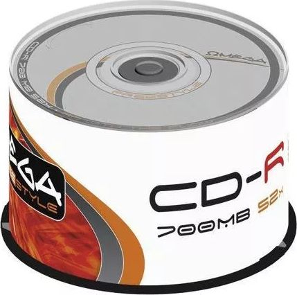 Disqe CD-R Omega, 700MB, 52x, 50 copë