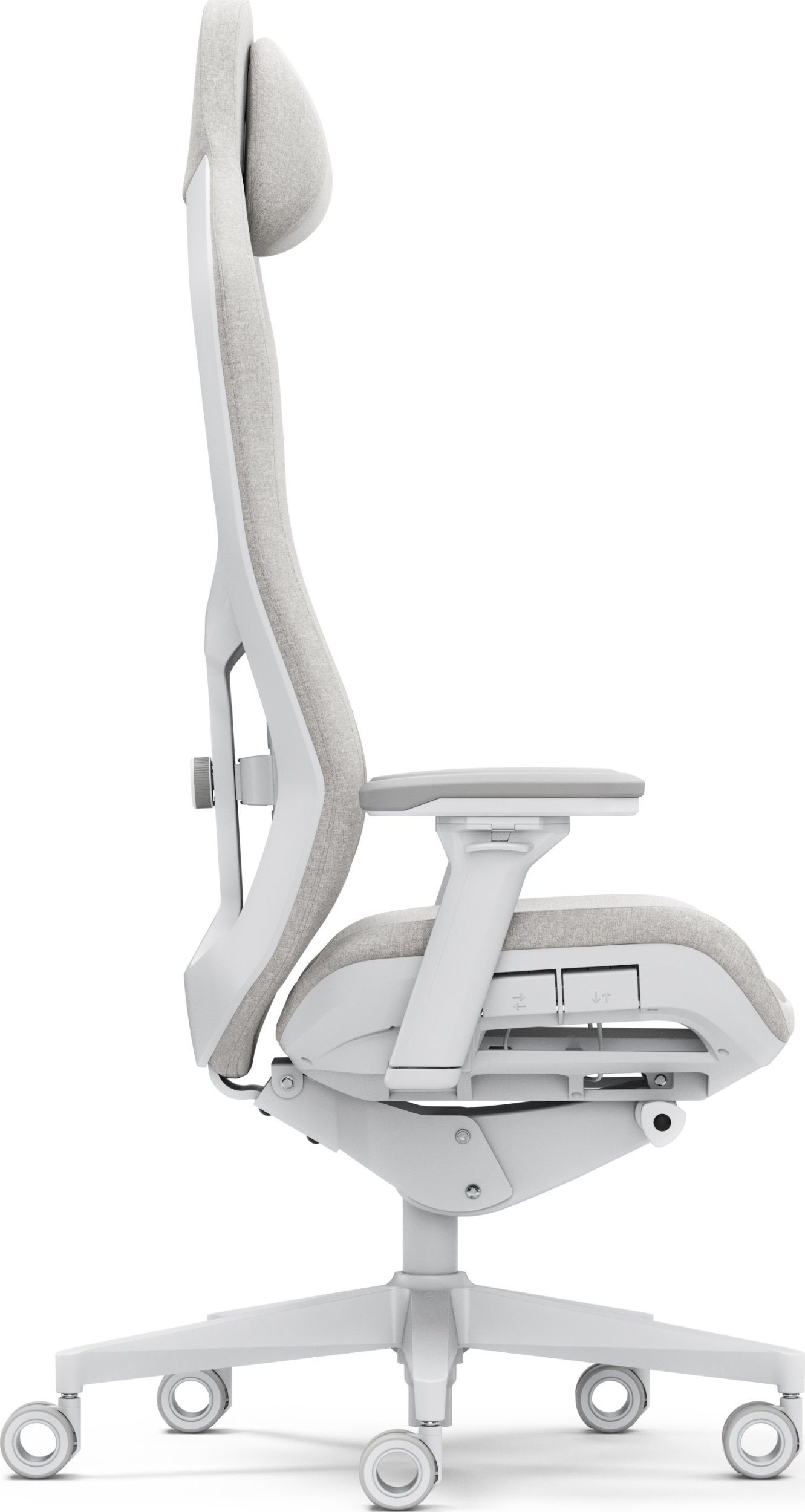 Karrige gaming Fractal Design Refine Mesh, ergonomike, gri e çelur