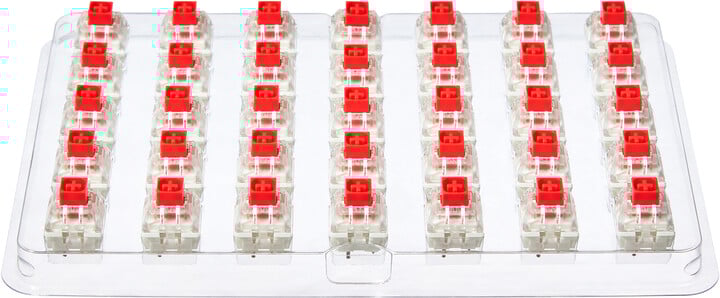 Çelësa mekanik CZC.Gaming, Kailh Box Red, 70 copë