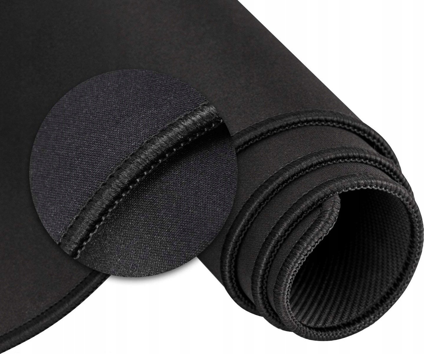 Mousepad gaming Varr, 780x280x3mm, gomë natyrale antirrëshqitëse, i zi